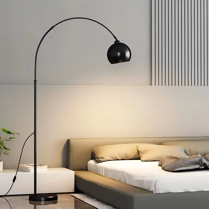 Modern Adjustable Arc Floor Lamp with Dimmable Functionality - Energy-Efficient Standing Lamp for Living Room 0